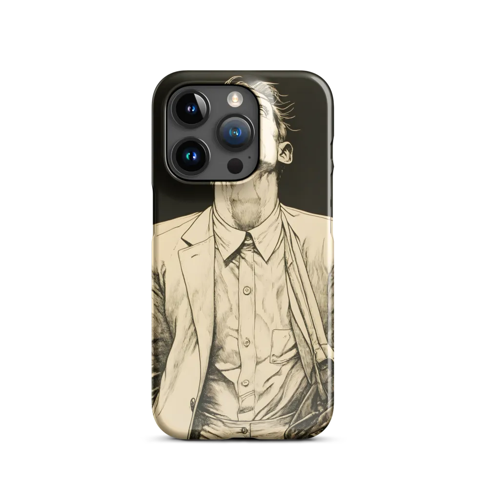Desperate Gaze | Phone Case |  15 Pro | Snap Case | Glossy