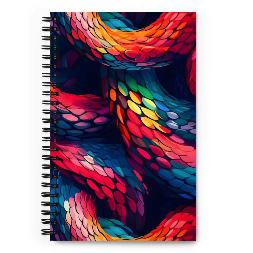 Serpentine Harmony | Spiral Notebook