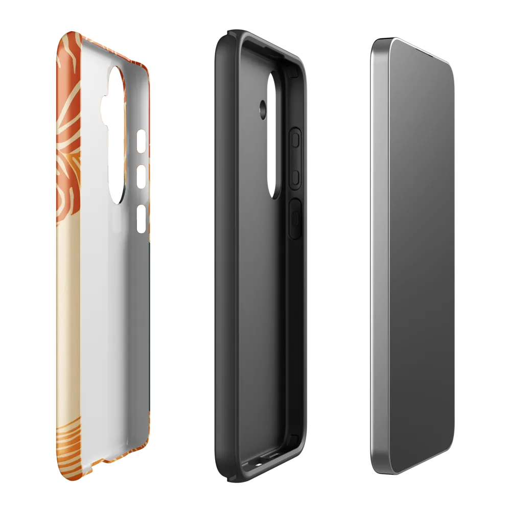 Silent Reflections under Swirling Leaves | Phone Case |  S24 Plus | Tough Case | Glossy
