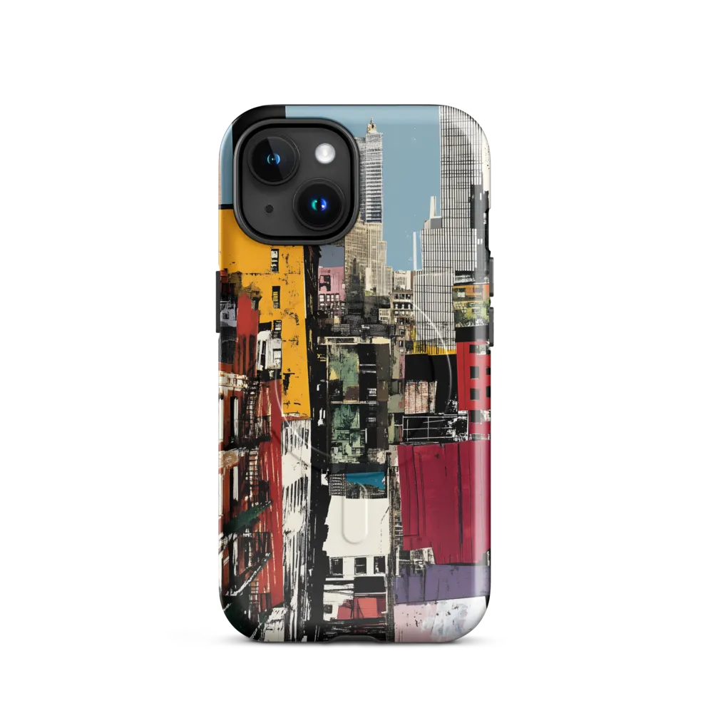 Urban Collage: A Vivid Cityscape