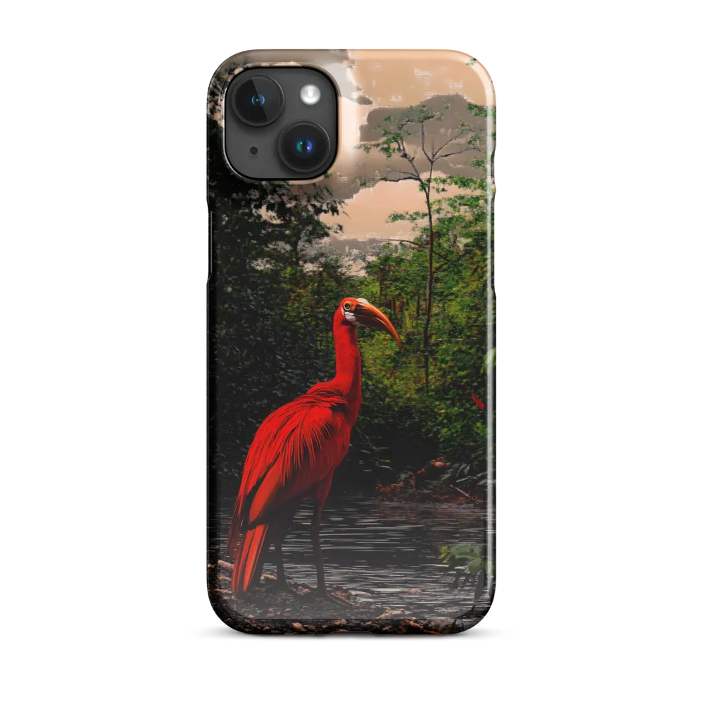 Enigmatic Elegance: The Scarlet Observer