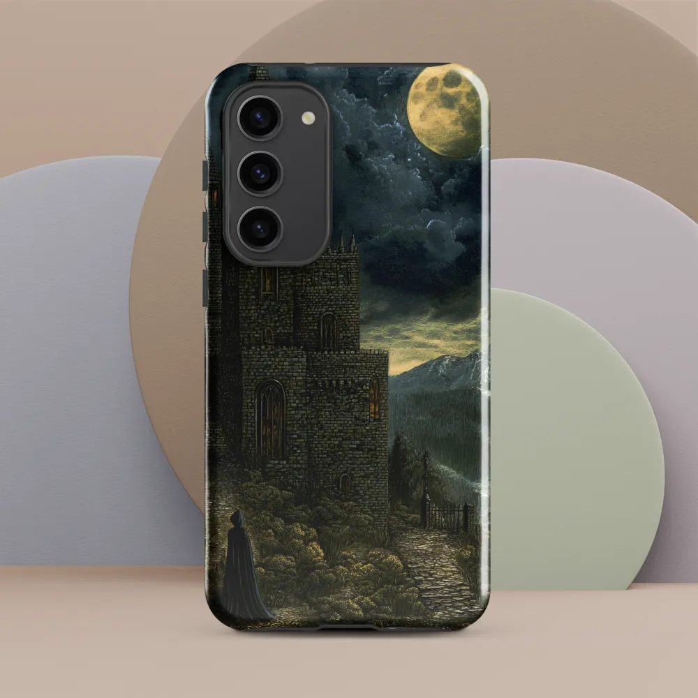 Whispers of the Moonlit Castle | Phone Case |  S23 Plus | Tough Case | Glossy