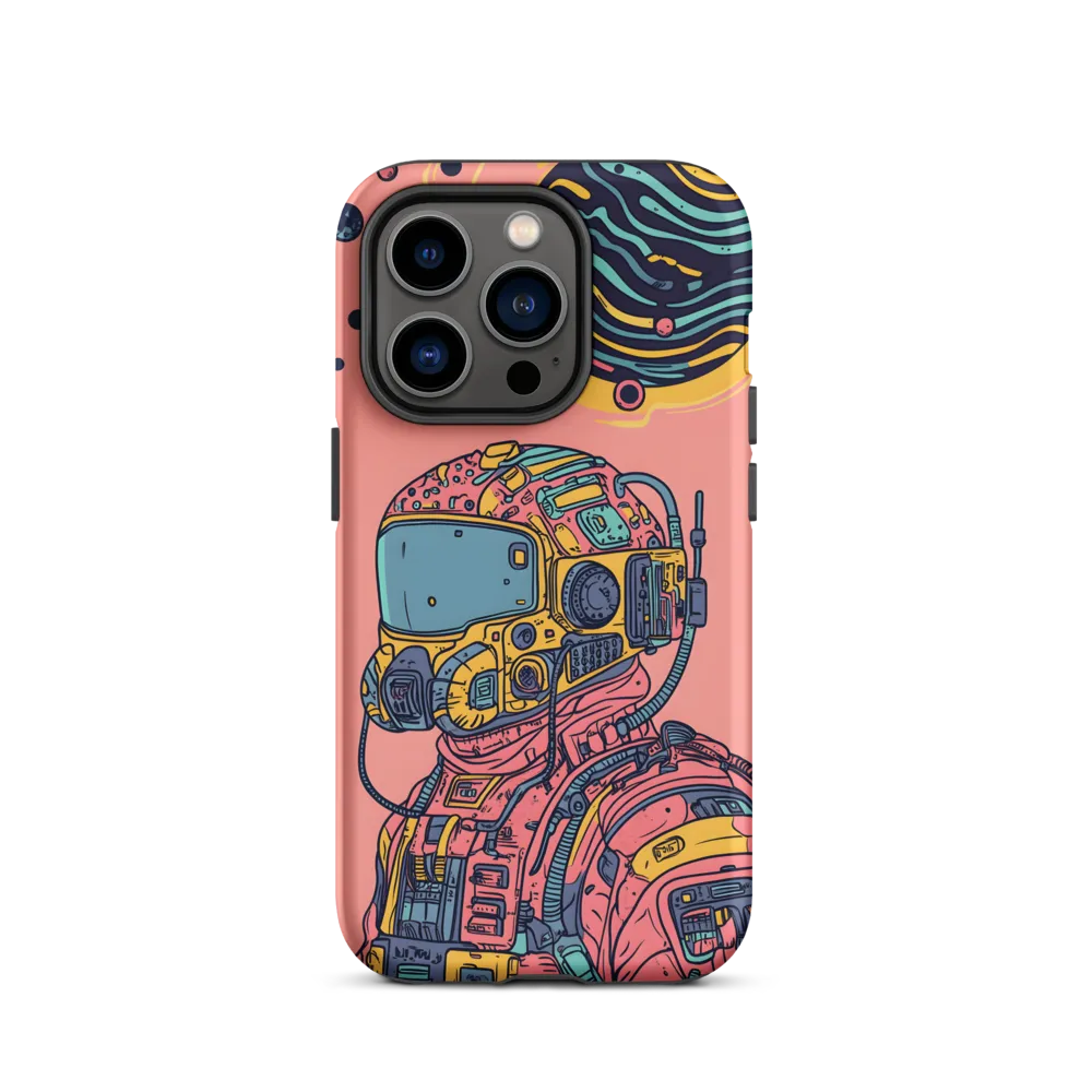 Exploration Beyond: A Digital Astronaut | Phone Case |  14 Pro | Tough Case | Matte