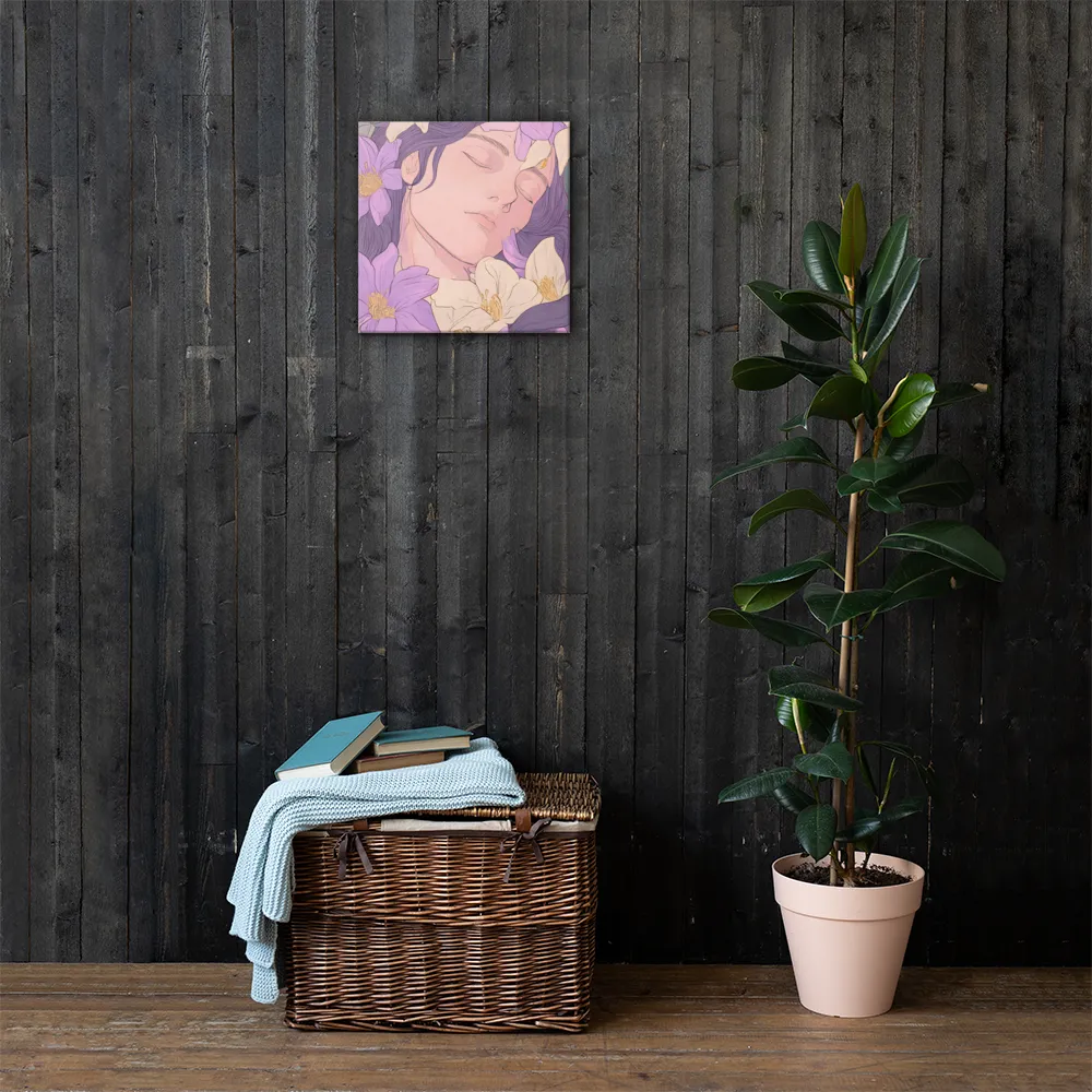 Harmony in Bloom | Canvas | 16″×16″