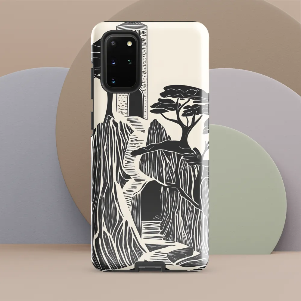 Echoes of a Mystical Tower | Phone Case |  S20 Plus | Tough Case | Glossy