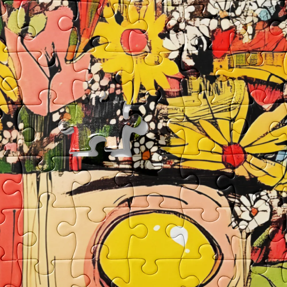 Whimsical Bloom | Jigsaw Puzzle | 252/520 pieces