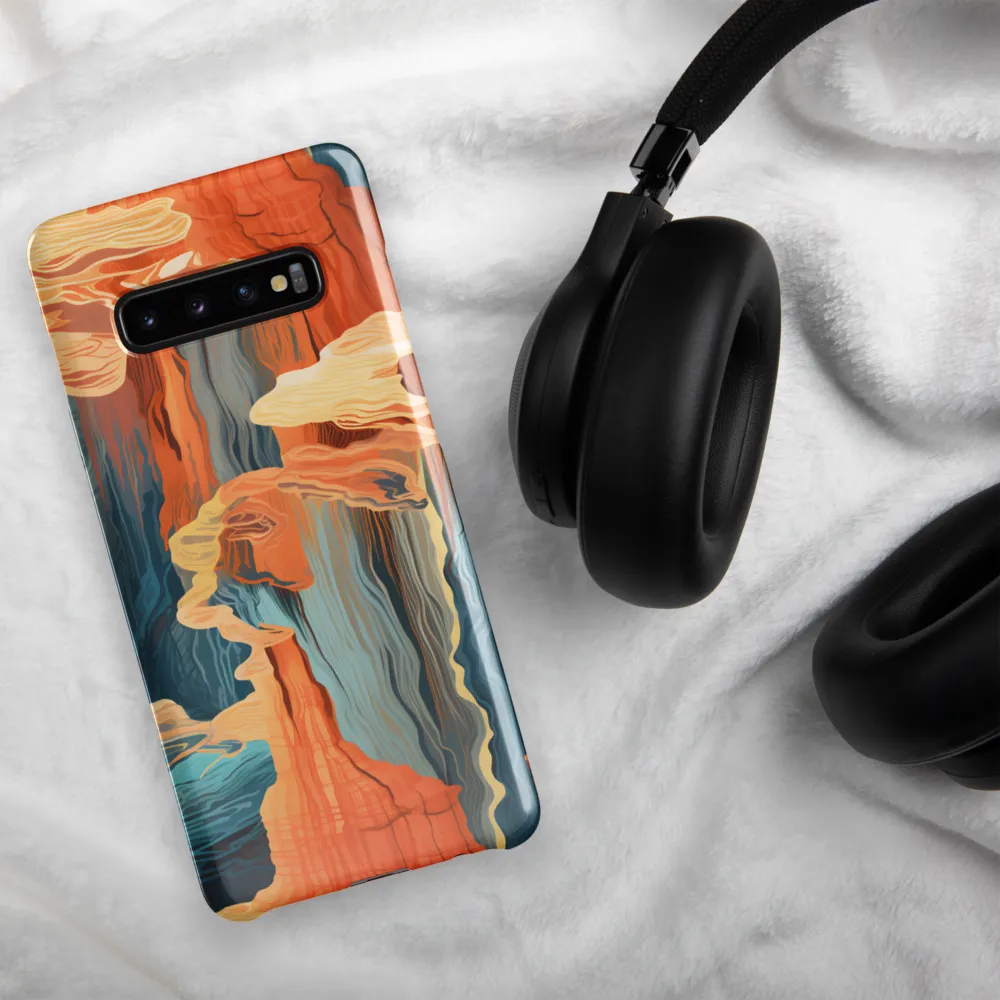 Ethereal Canyon Dreamscape | Phone Case |  S10 Plus | Snap Case | Glossy