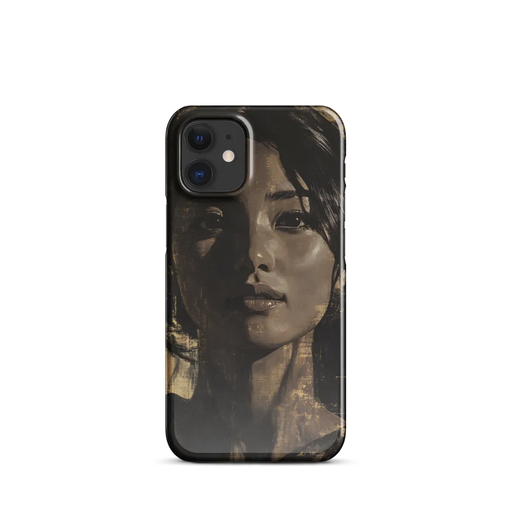 Golden Gaze: A Contemporary Portrait