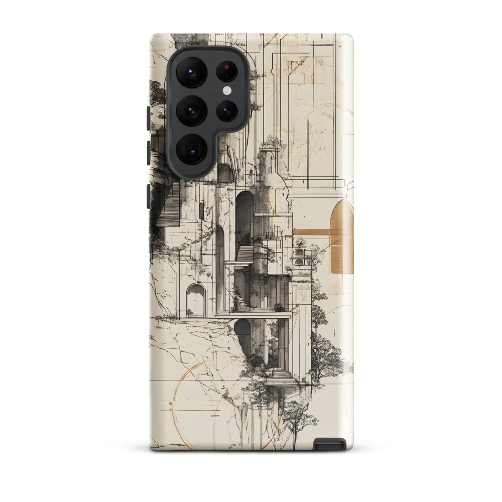 Ethereal Architectures | Phone Case |  S22 Ultra | Tough Case | Glossy