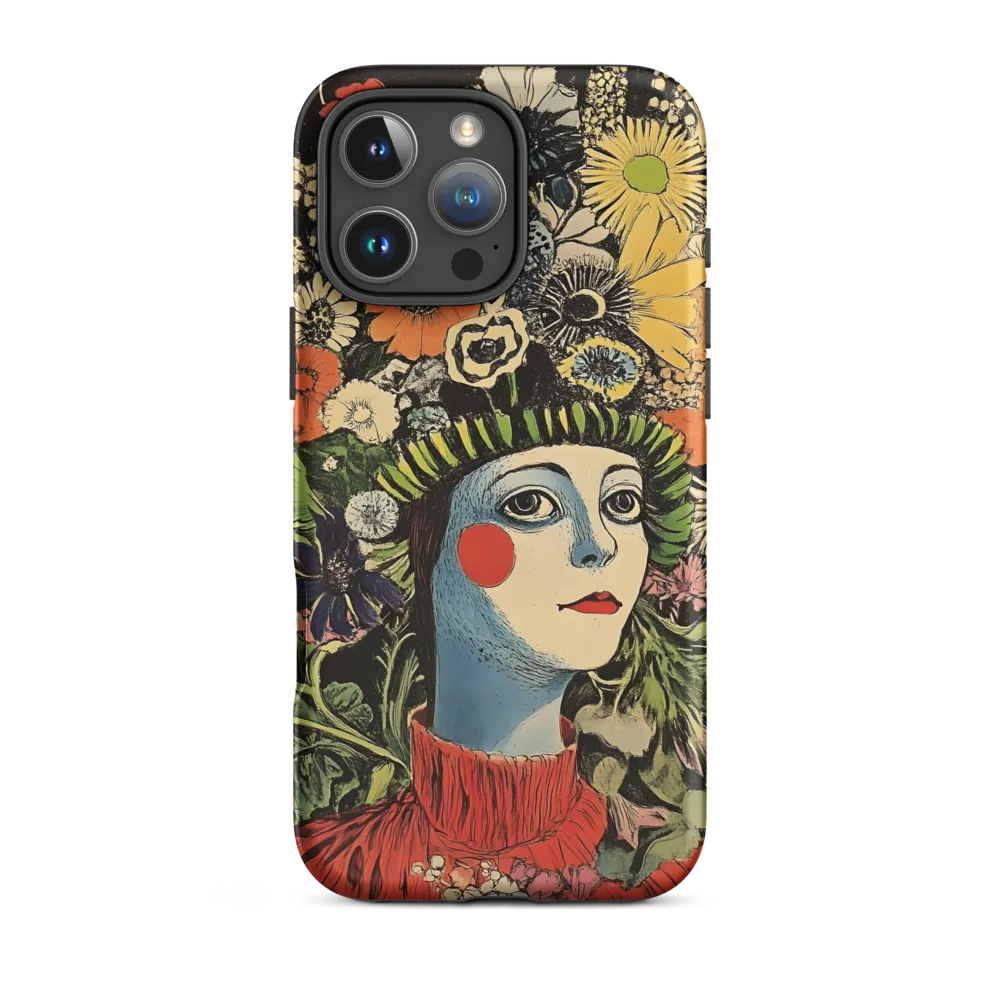 Floral Whimsy: A Portrait of Nature's Embrace