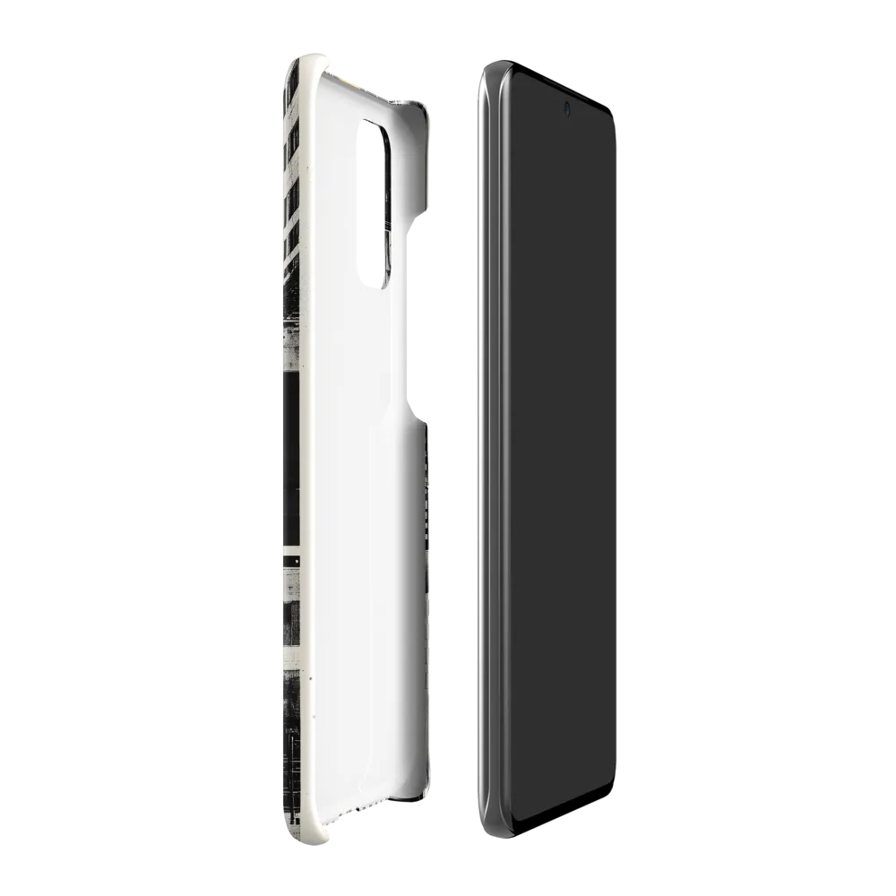 Urban Symphony: Aerial Intersection | Phone Case |  S20 Plus | Snap Case | Glossy