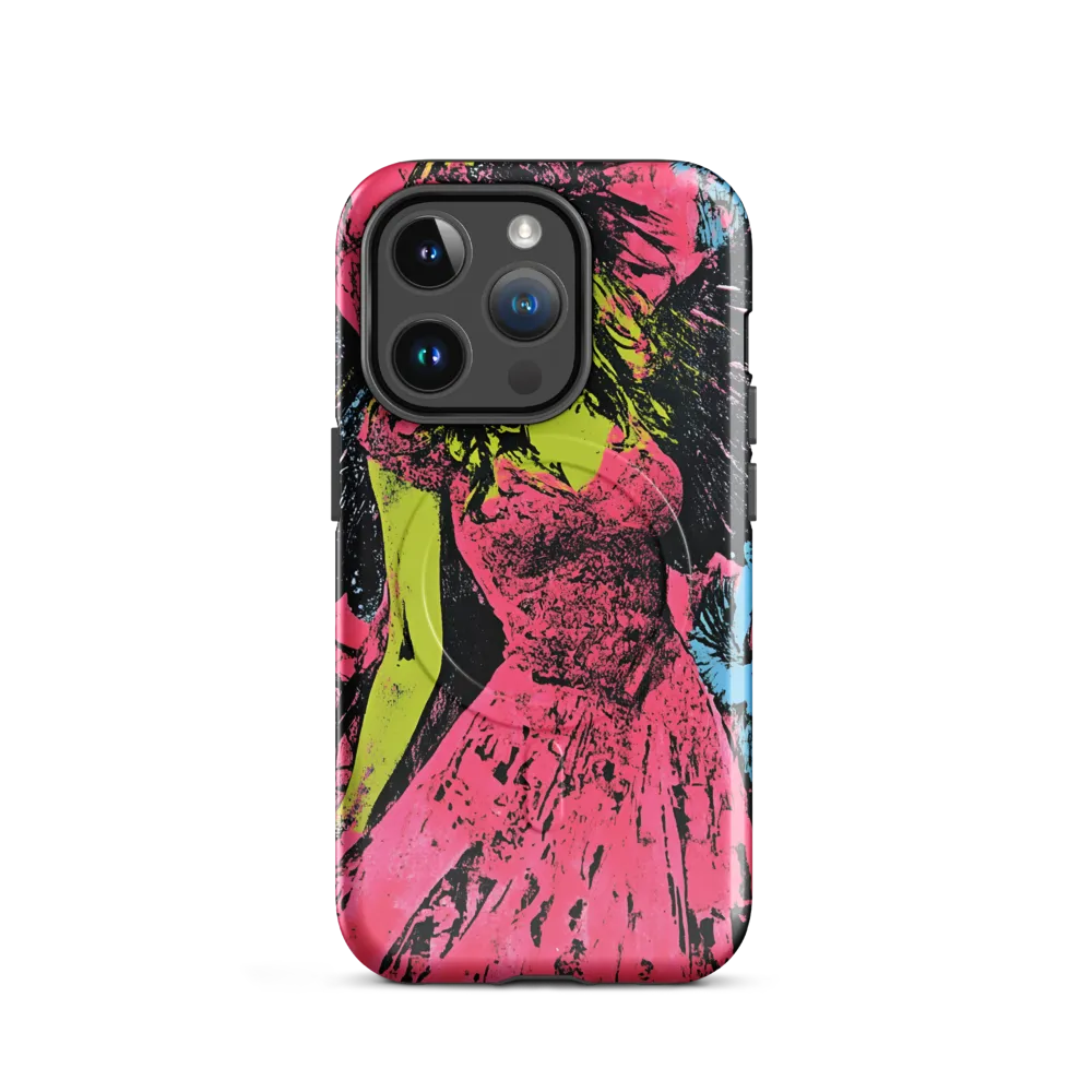 Mystical Angel in Neon Dreams