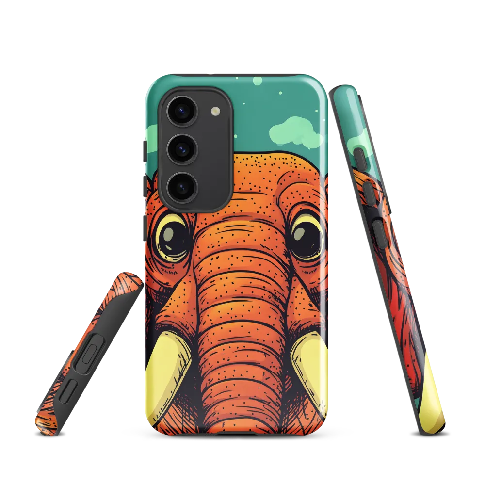 Whimsical Majesty: The Playful Elephant