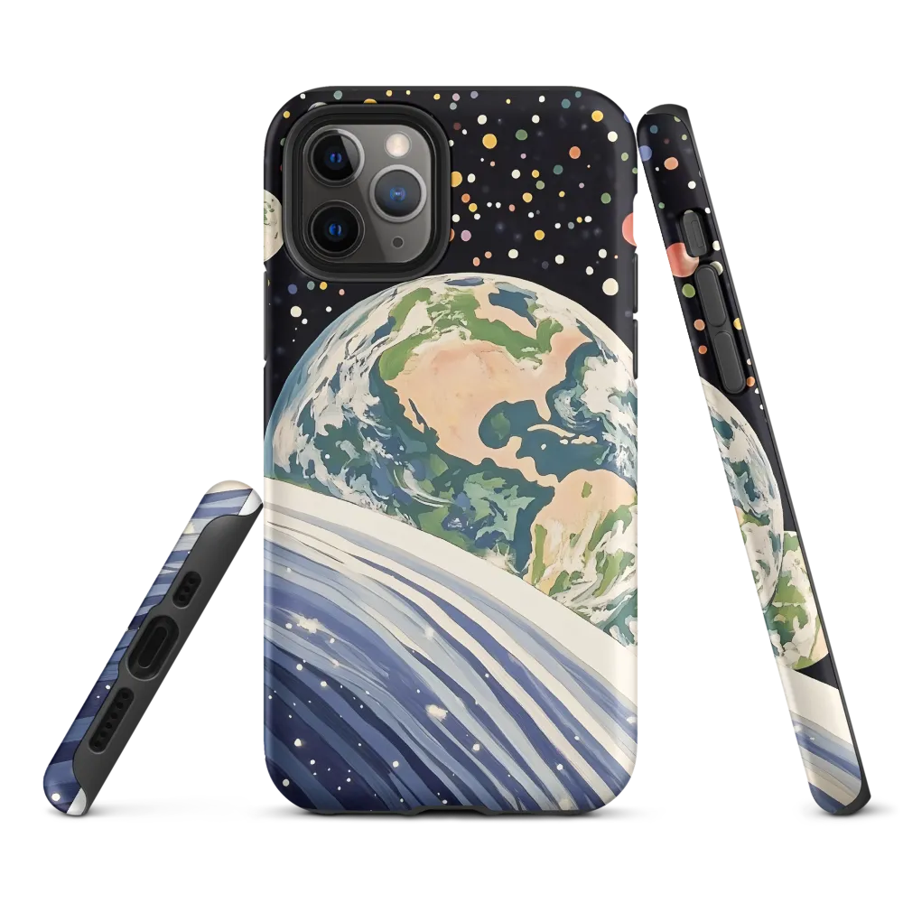 Celestial View: A Surreal Journey Through Space