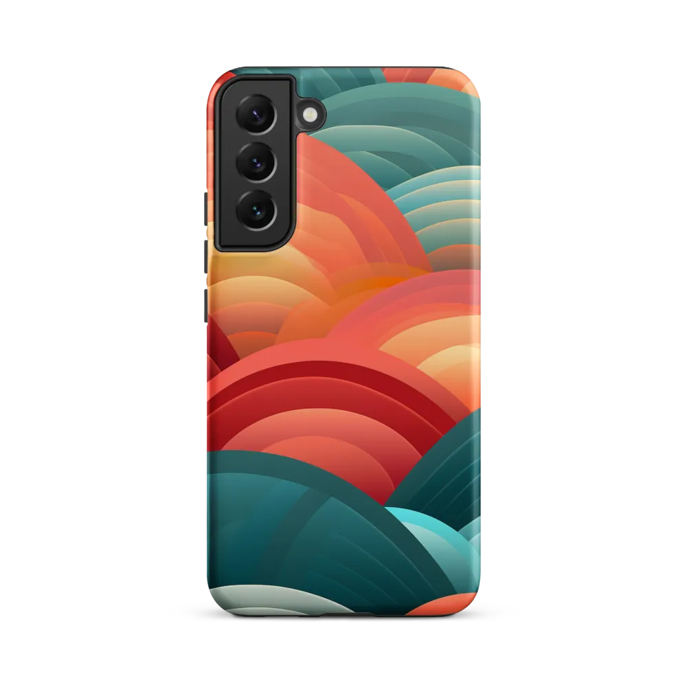 Rhythms of the Waves | Phone Case |  S22 Plus | Tough Case | Matte