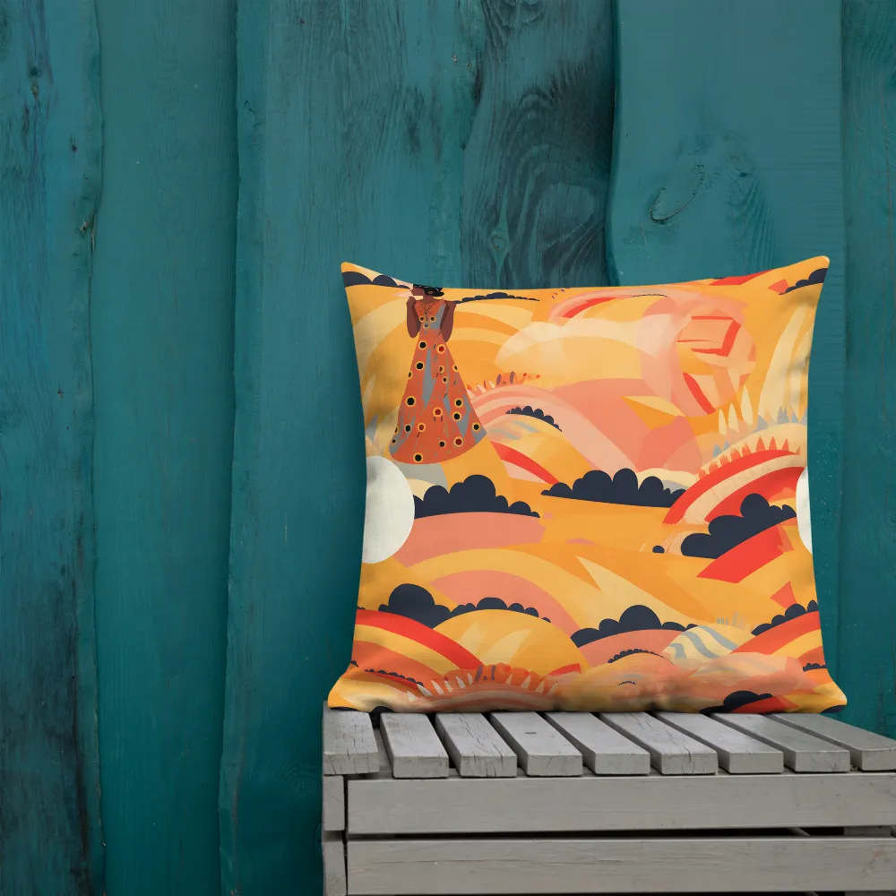 Whispers of the Abstract Horizon | Pillow & Pillow Case | Multiple Sizes