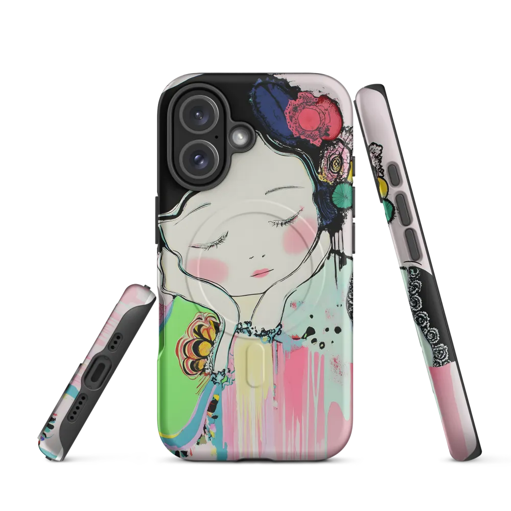 Whispers of Contemplation | Phone Case |  16 | MagSafe® Tough Case | Matte