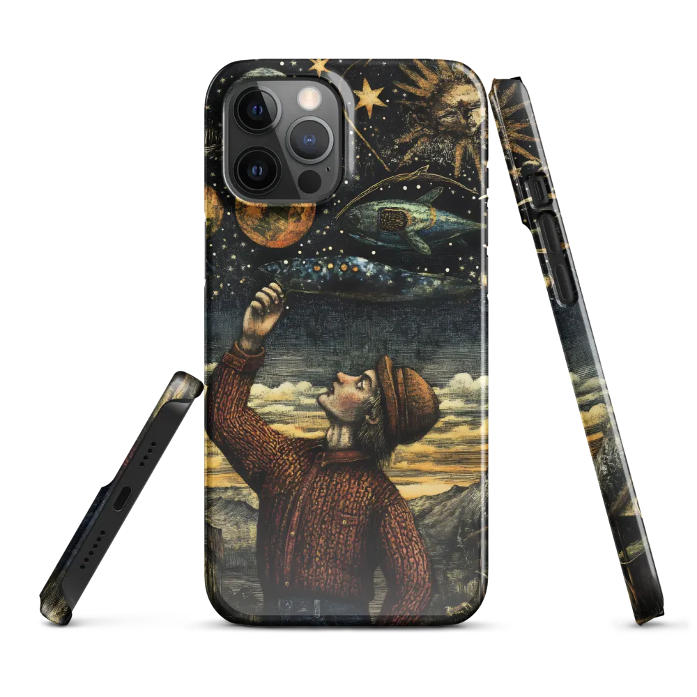 Cosmic Curiosity: A Journey Beyond Earth | Phone Case |  12 Pro Max | Snap Case | Glossy