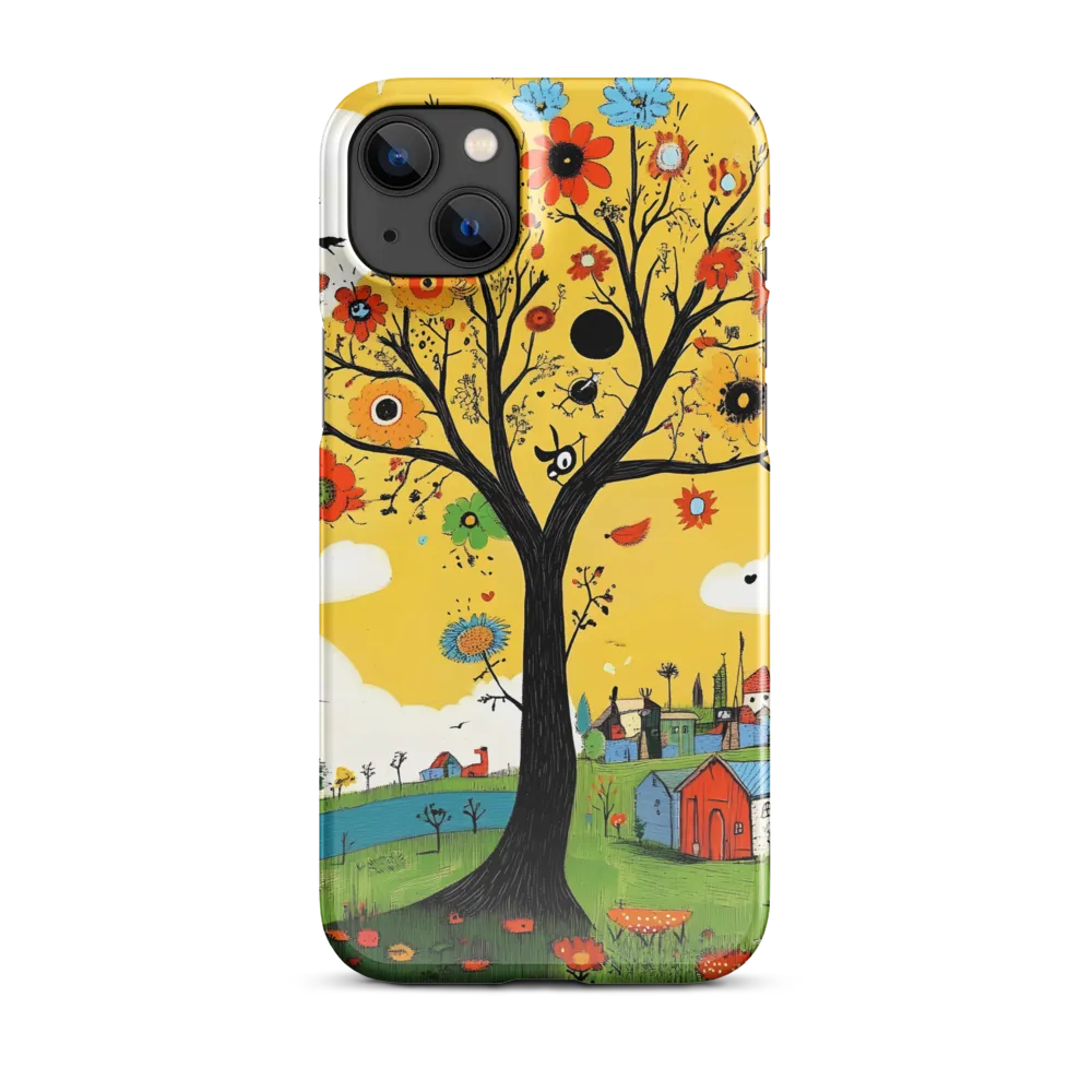 Whimsical Blooms of Life | Phone Case |  14 Plus | Snap Case | Glossy