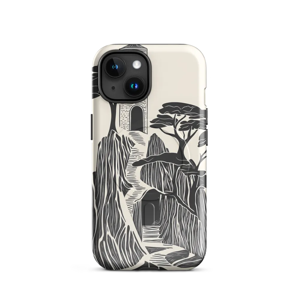 Echoes of a Mystical Tower | Phone Case |  15 | MagSafe® Tough Case | Glossy