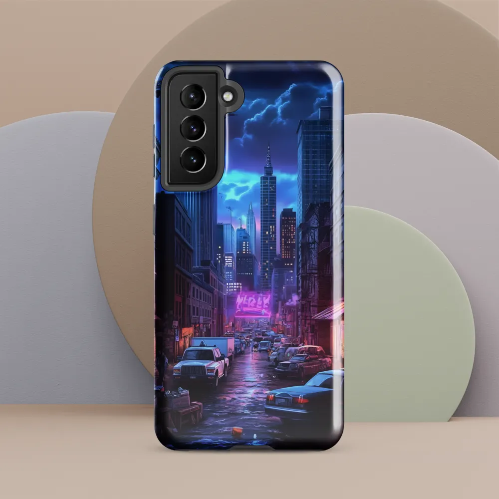 Urban Mystique: A Cyberpunk Night
