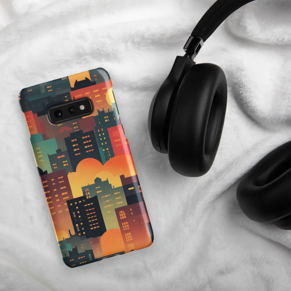 Twilight in the Concrete Jungle | Phone Case |  S10e | Snap Case | Matte