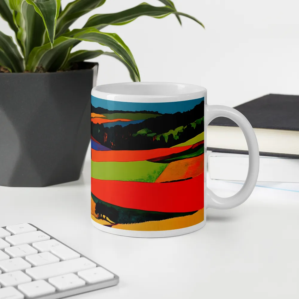 Vibrant Countryside | Mugs | Multiple Sizes & Colors