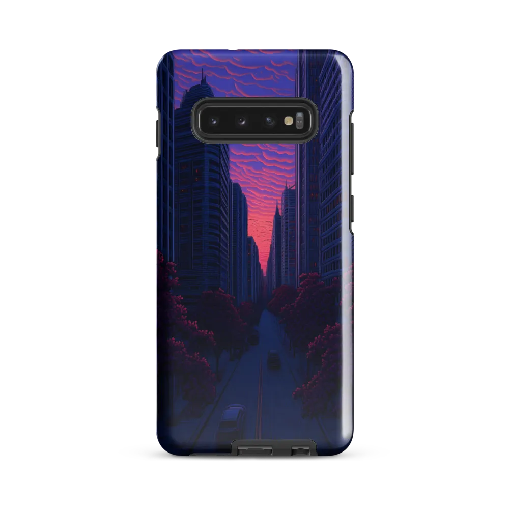 Dusk Serenity in the Urban Jungle | Phone Case |  S10 Plus | Tough Case | Glossy