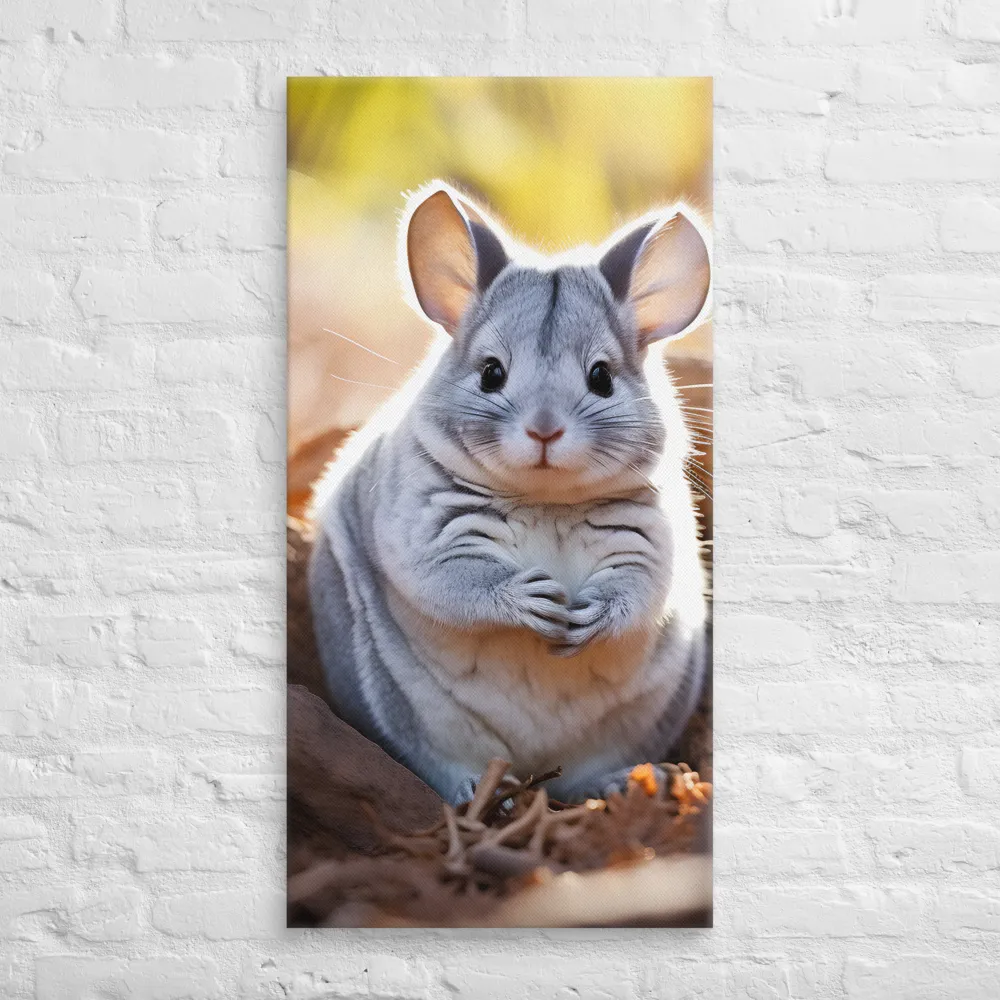Gentle Whispers of Nature: The Chinchilla