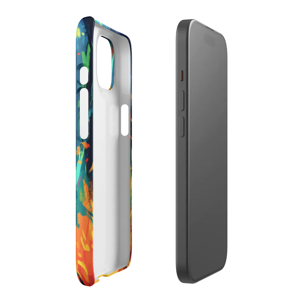Joyful Escape into Nature | Phone Case |  15 | Snap Case | Matte