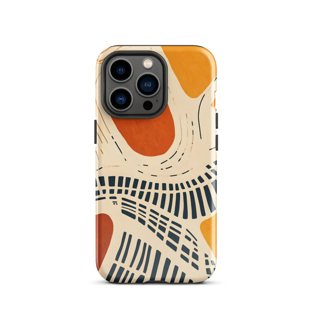 Urban Patterns in Harmony | Phone Case |  13 Pro | Tough Case | Glossy