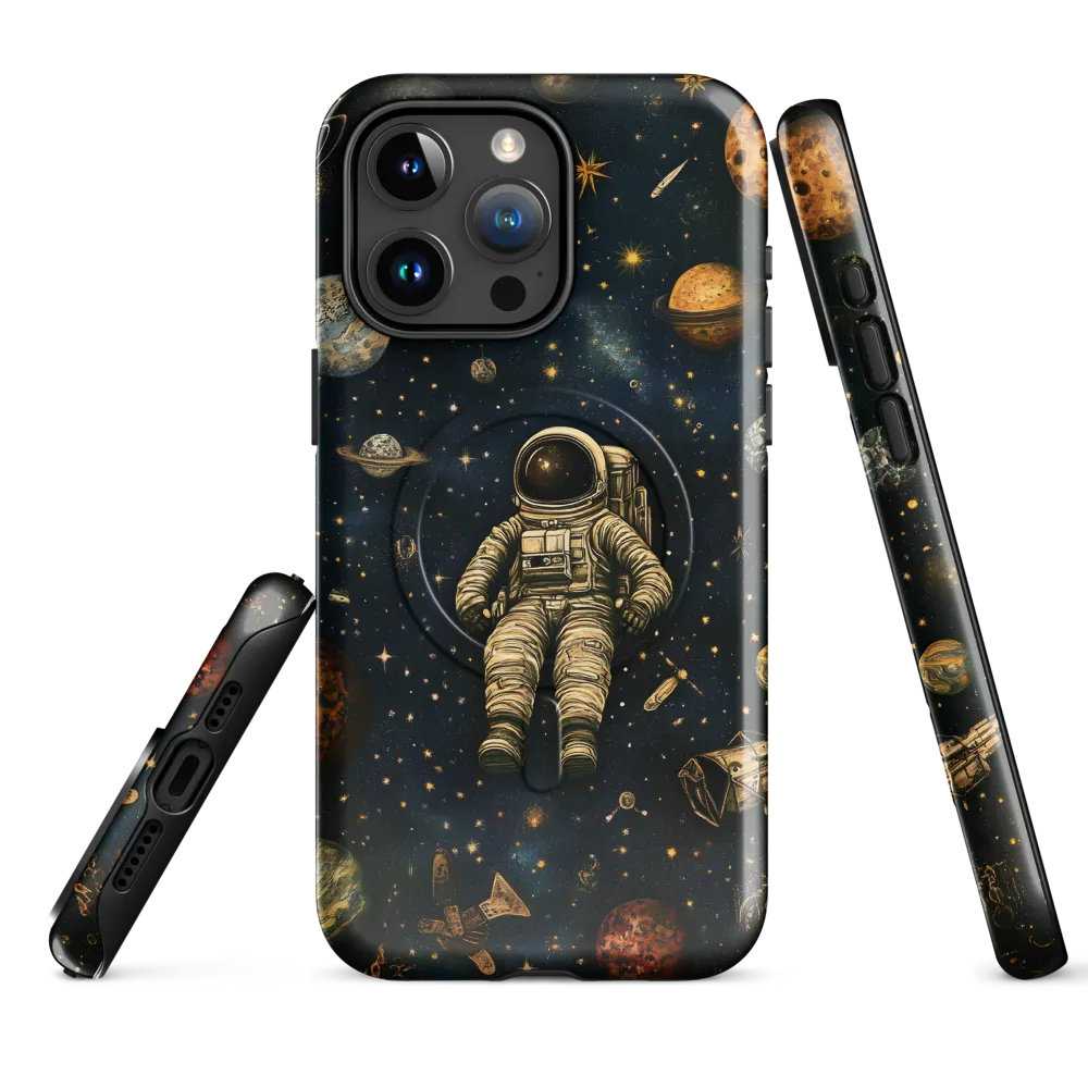 Cosmic Voyage: An Astronaut's Solitude