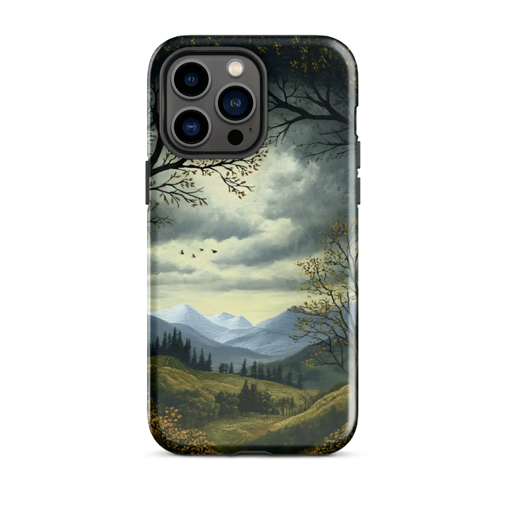 Nature's Embrace: A Tranquil Mountain Landscape