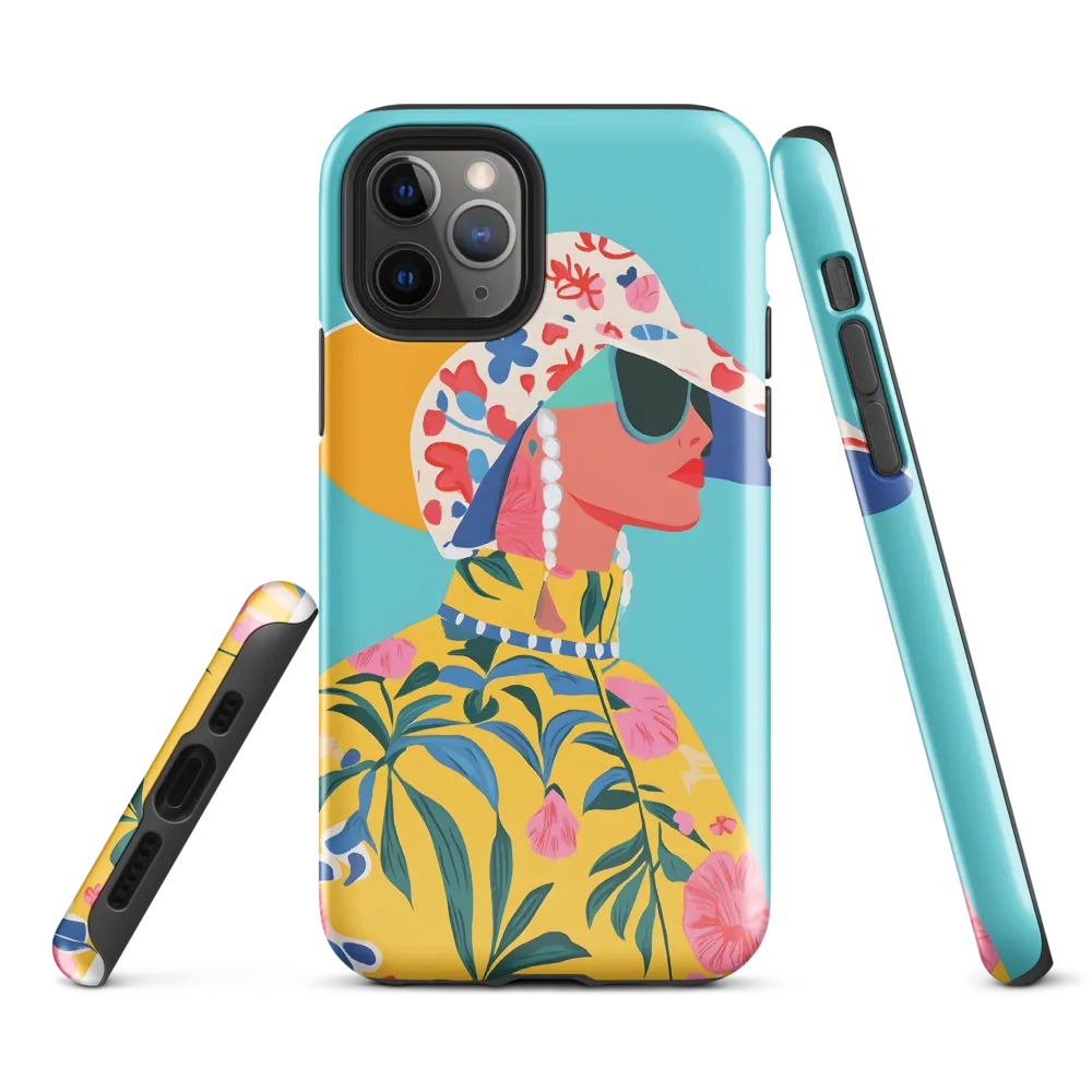 Tropical Confidence: A Fashion Portrait
