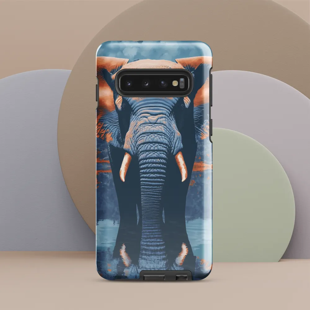 Majestic Reflection: The Elephant's Serenade