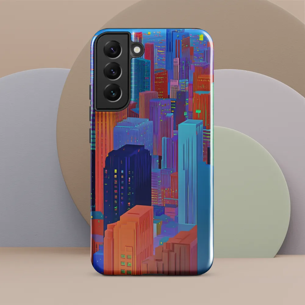 Vibrant Metropolis in Twilight