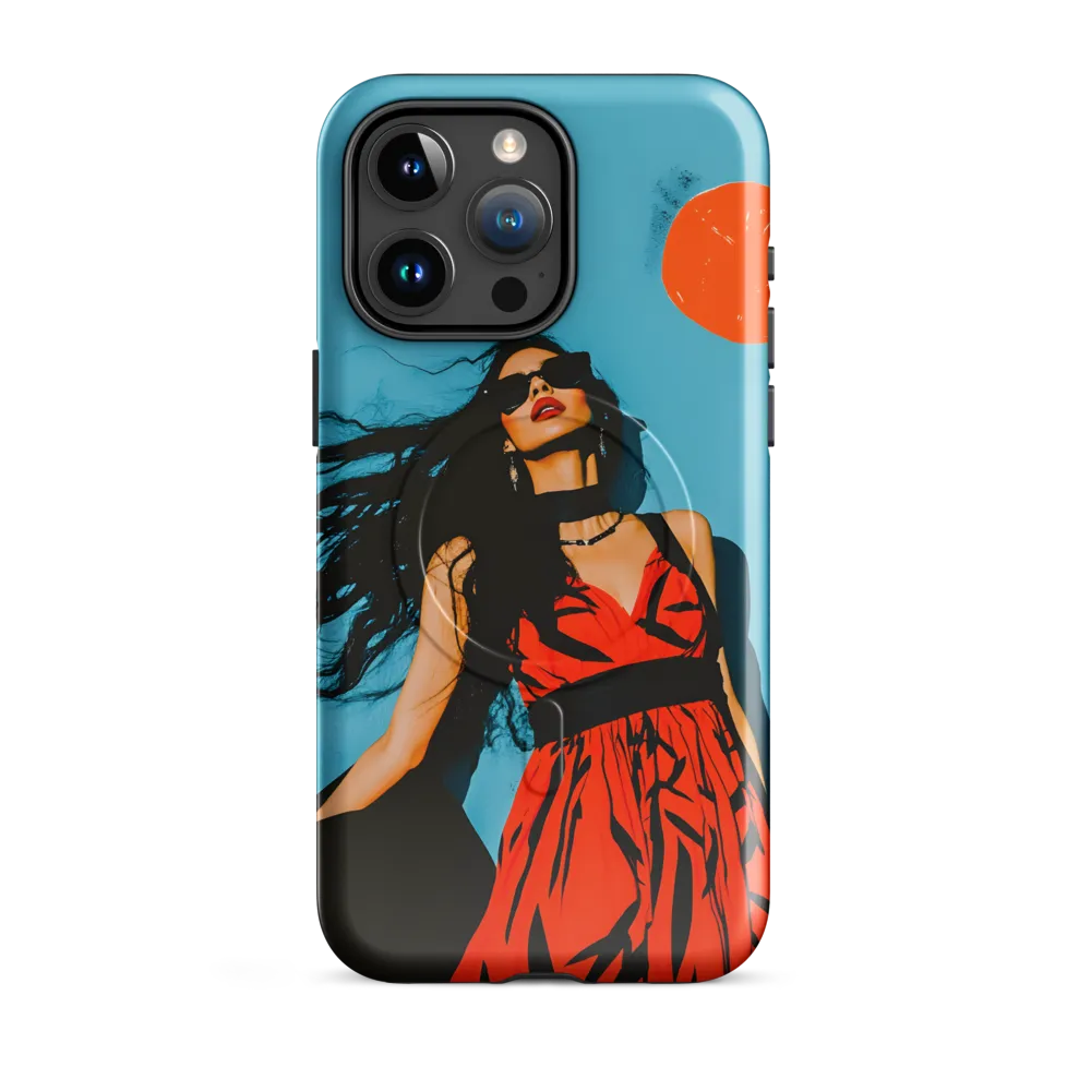 Sunset in Fashion: A Modern Portrait