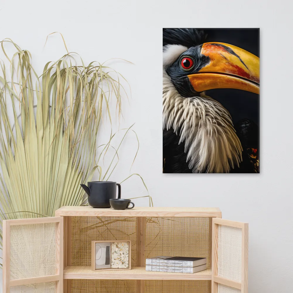 Majestic Hornbill Portrait