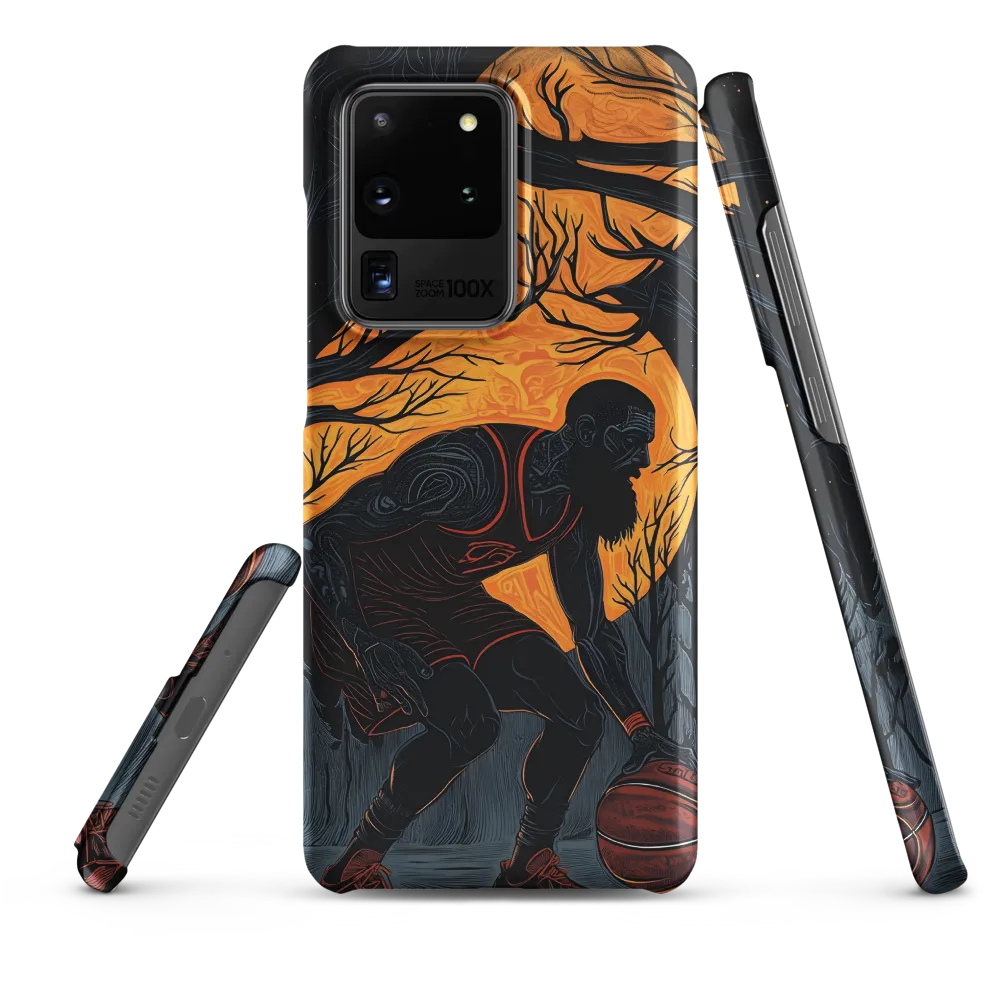 Under the Moonlight: A Basketball Player's Dance | Phone Case |  S20 Ultra | Snap Case | Matte