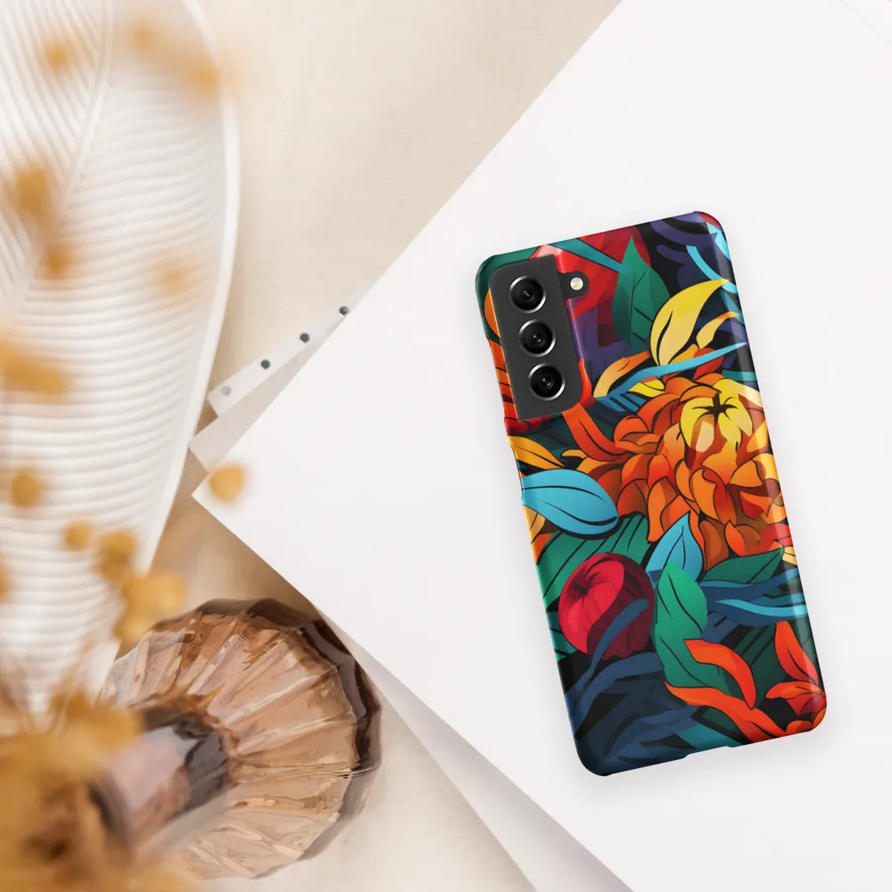 Tropical Harmony | Phone Case |  S21 | Snap Case | Matte
