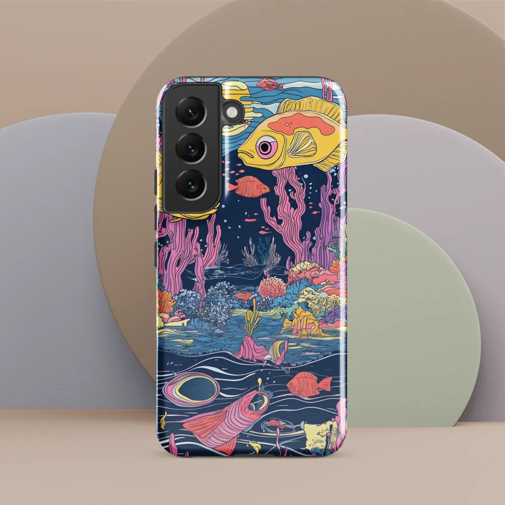 Underwater Dreamscape: A Playful Encounter