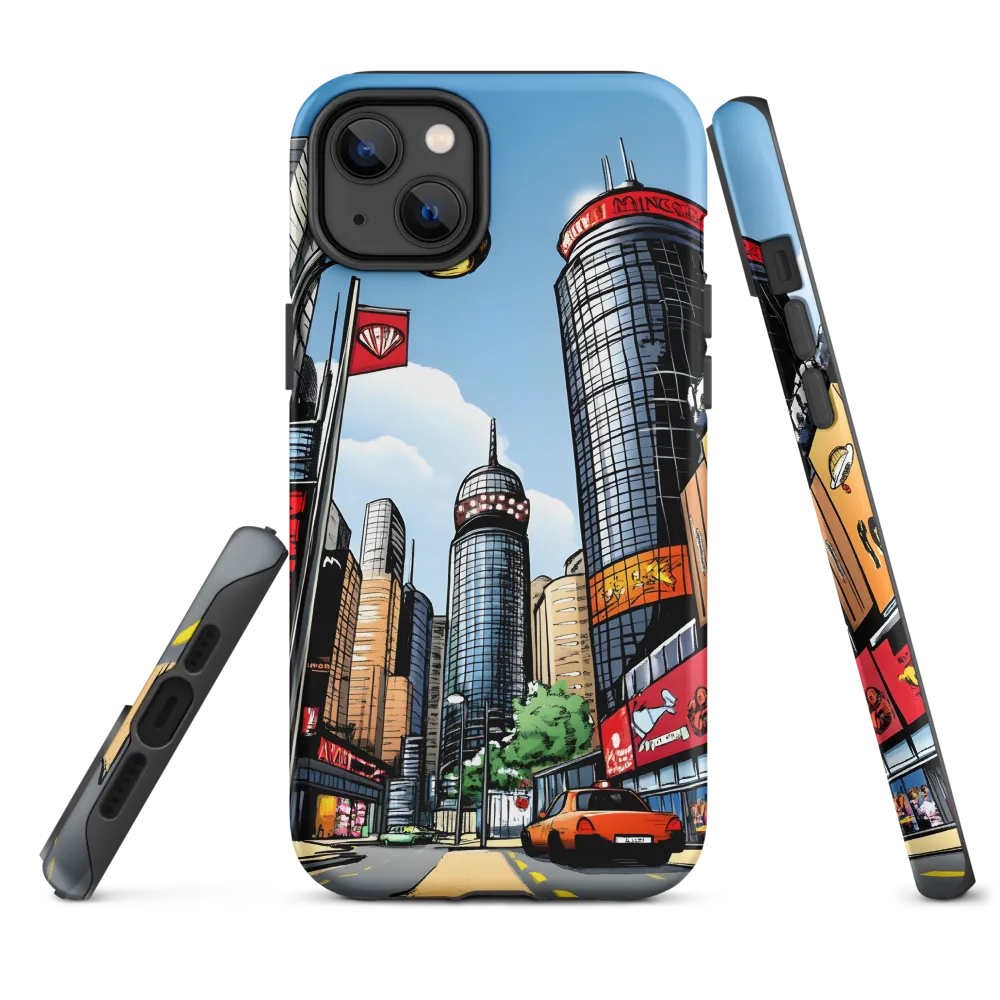 Urban Pulse: A Comic Cityscape