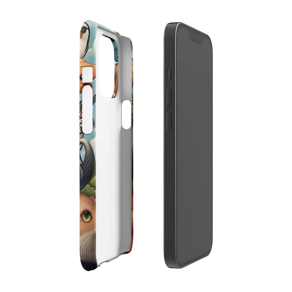 Harmonious Echoes of Wildlife | Phone Case |  13 Pro | Snap Case | Matte