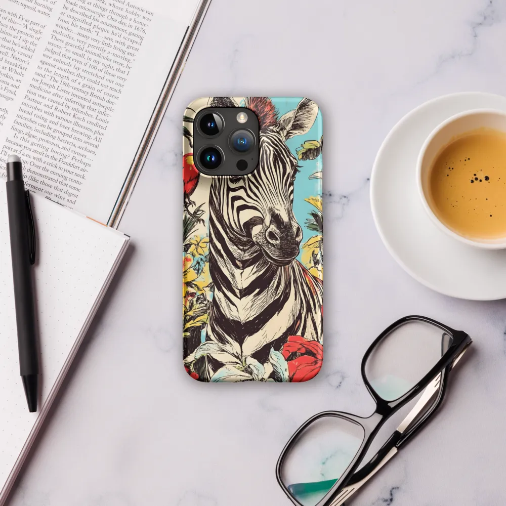 Zebra in Tropical Reverie