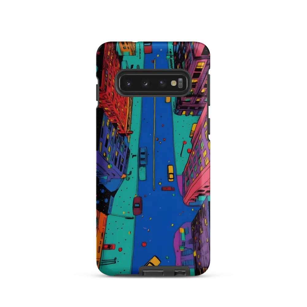 Aerial Dreamscape: The Pulse of Urban Life | Phone Case |  S10 | Tough Case | Matte