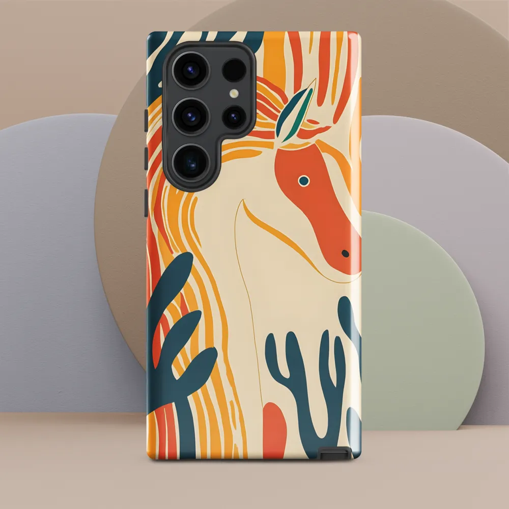 Whimsical Unicorn in a Lush Landscape