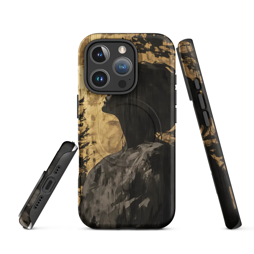 Silhouette of Contemplation | Phone Case |  16 Pro | MagSafe® Tough Case | Matte