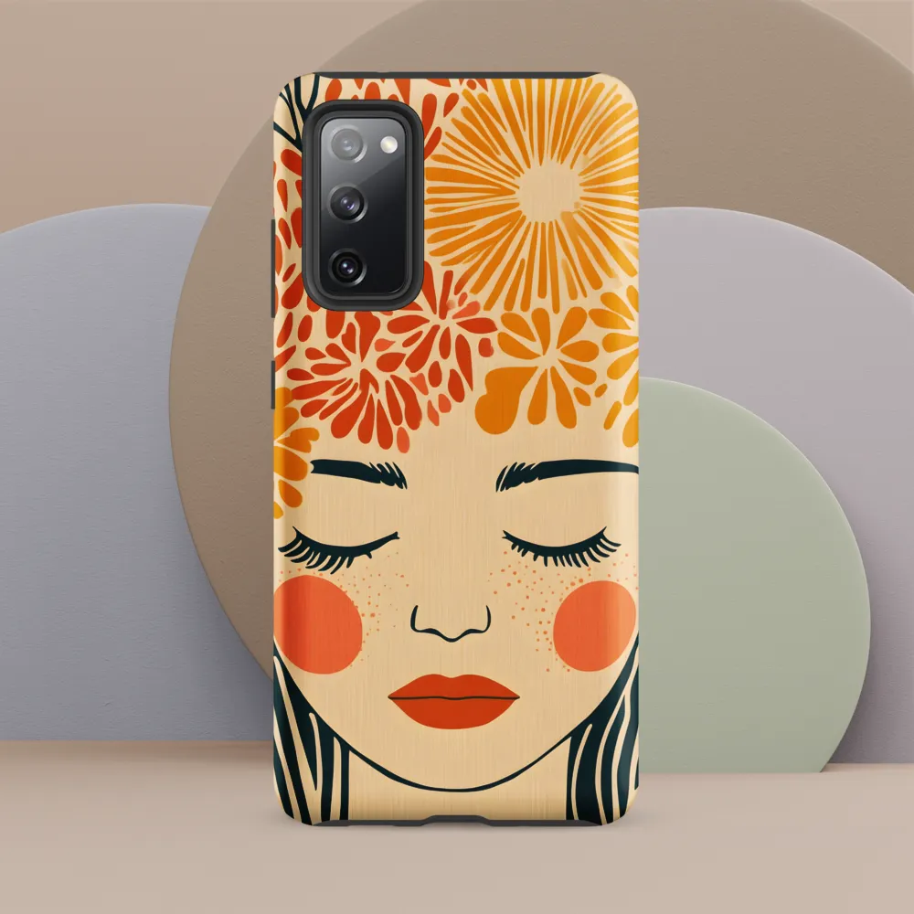 Serenity in Bloom | Phone Case |  S20 FE | Tough Case | Matte
