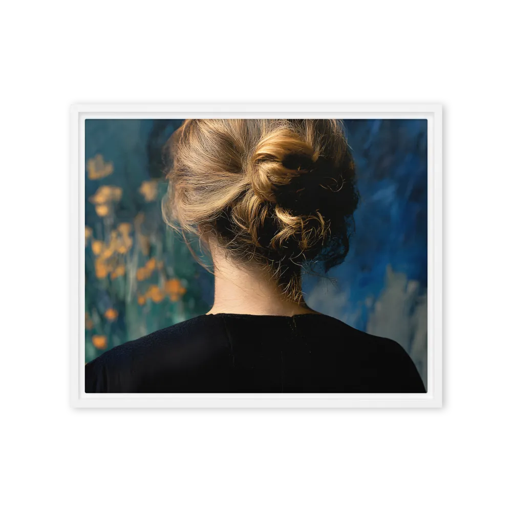 Whispers of Tranquility | Canvas with White Frame | 16″×20″