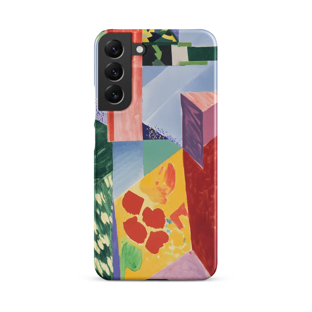 Interplay of Geometry and Color | Phone Case |  S22 Plus | Snap Case | Matte